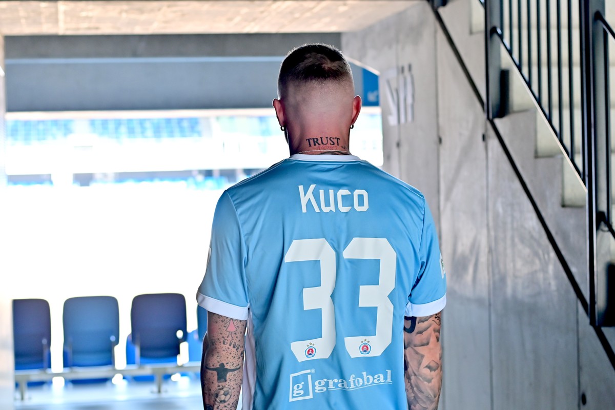 ŠK Slovan Bratislava podpísal s Jurajom Kuckom dvojročný kontrakt.