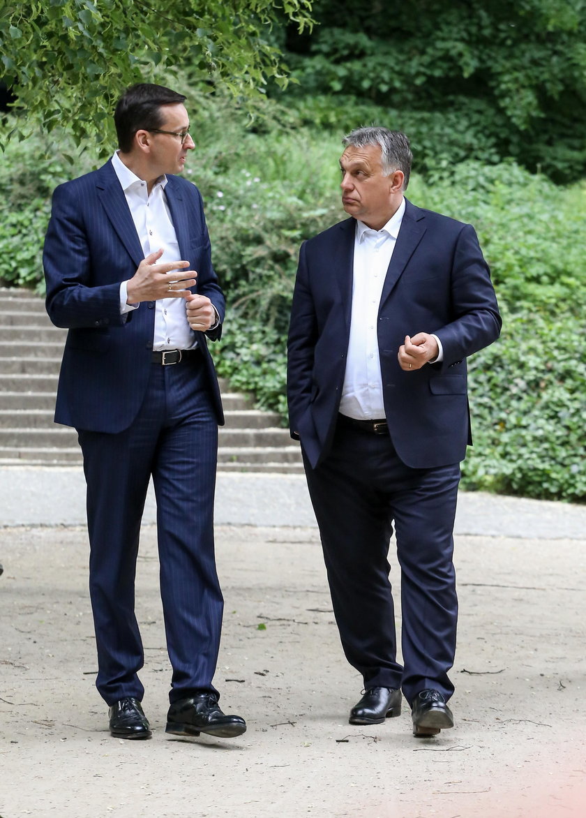 Mateusz Morawiecki i Viktor Orban