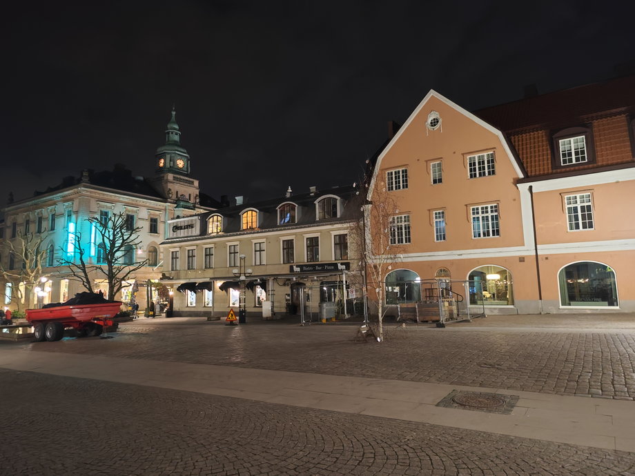 Karlskrona, typowe mniejsze miasto w Szwecji
