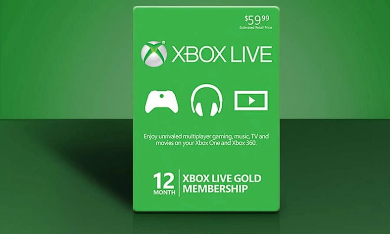 Konto Xbox Live Gold to uniwersalny zakup - z korzyści można korzystać i na Xboksie One, i na X360