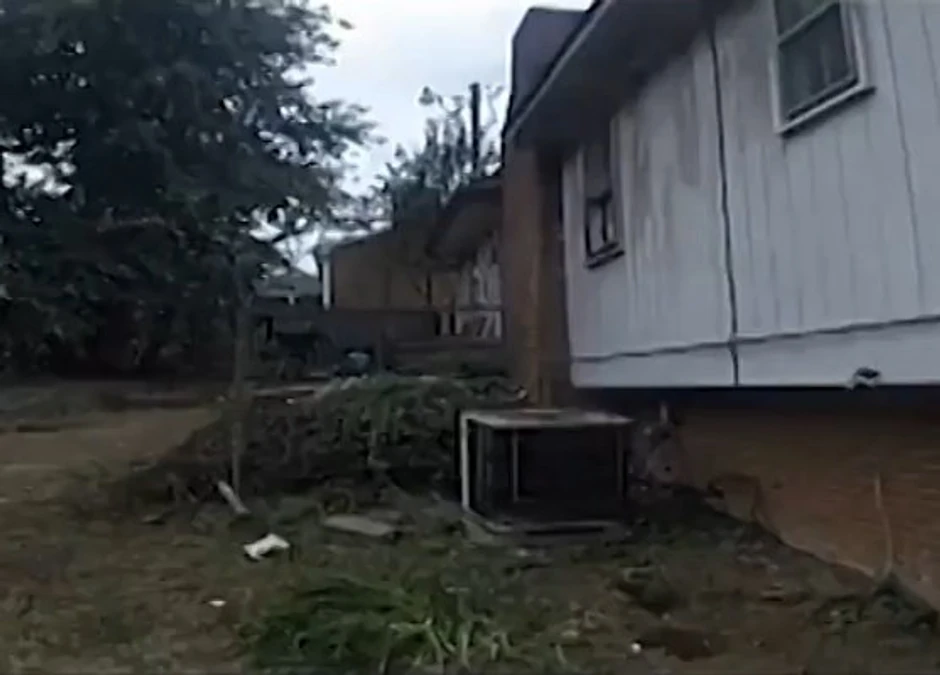 Dvorište u kojem su pronađena tela dvojice mladića