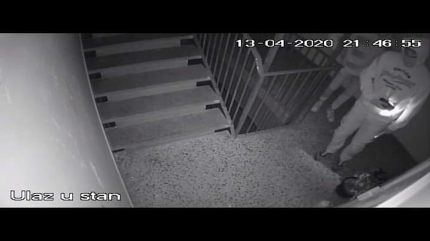 Pre samog pokušaja provale razbojnici su se dogovarali ko će da uništi video nadzor