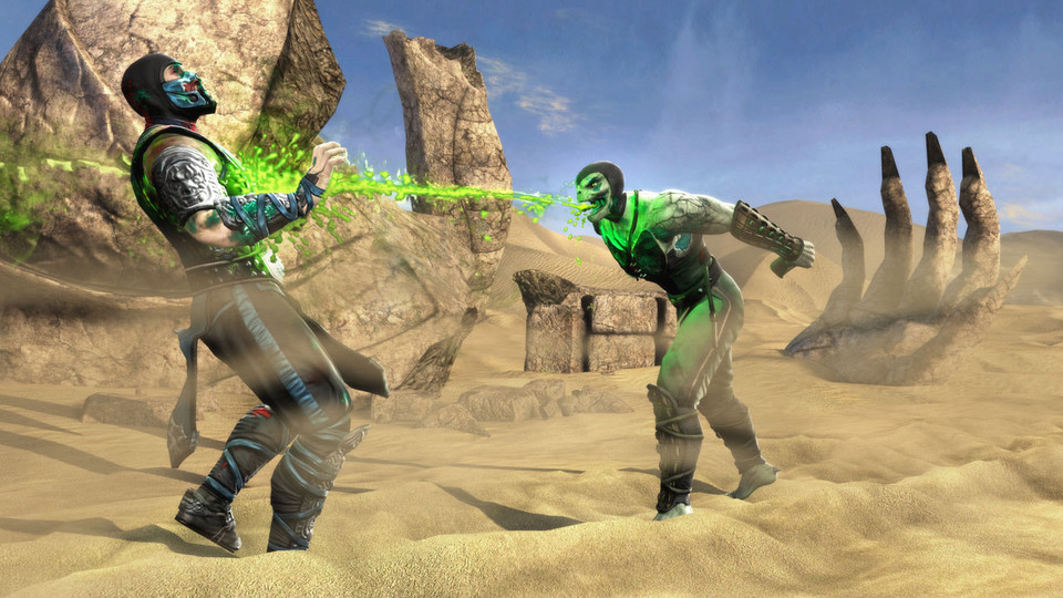 Kadr z gry "Mortal Kombat 9"