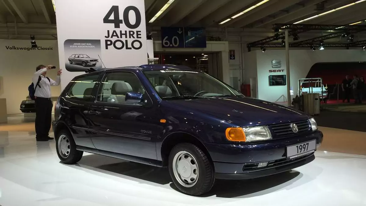 Techno Classica Essen 2015 - 40 lat Volkswagena Polo