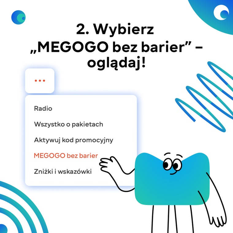 MEGOGO bez barier