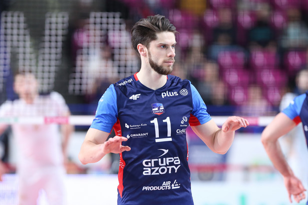 Siatkarz drużyny Grupa Azoty ZAKSA Kędzierzyn-Koźle Aleksander Śliwka