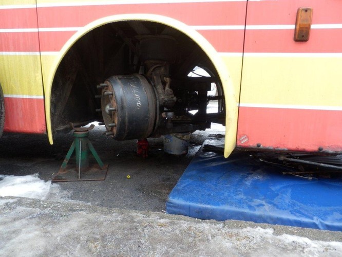 Zdjęcie z kontroli autobusu