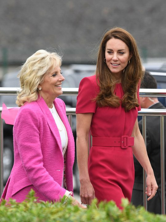 Spotkanie Jill Biden i Kate Middleton