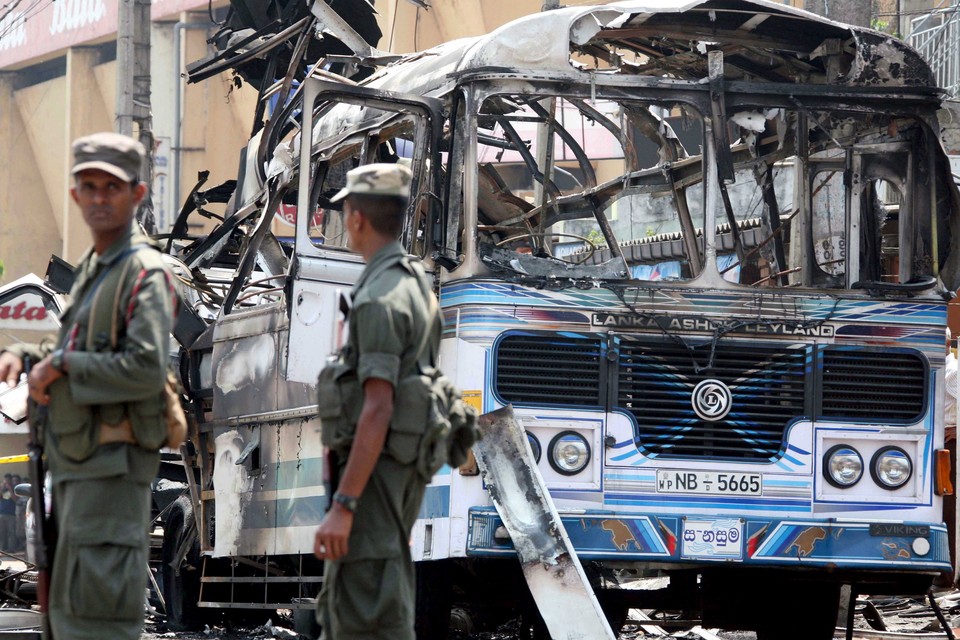 SRI LANKA AUTOBUS WYBUCH BOMBY