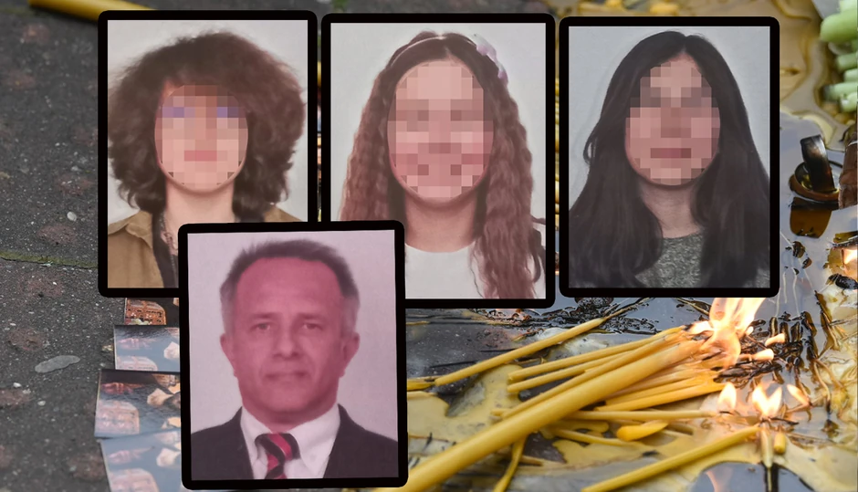 Ubijeni Dragan Vlahović i devojčice S.N, B.A. i A.B.