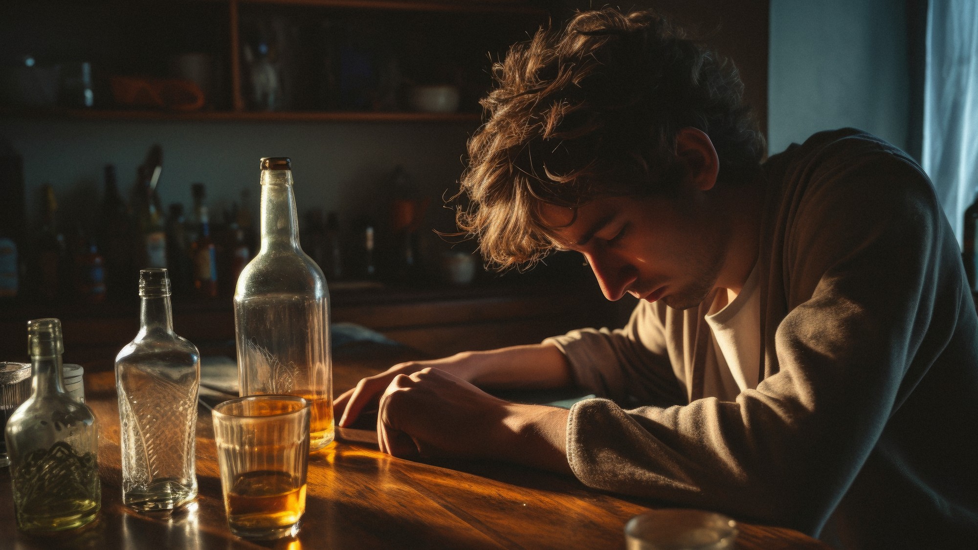 Tichý alkoholik sväto-sväte verí tomu, že nemá problém s alkoholom, vôbec si nepripúšťa myšlienku, že by to mohlo byť inak. 