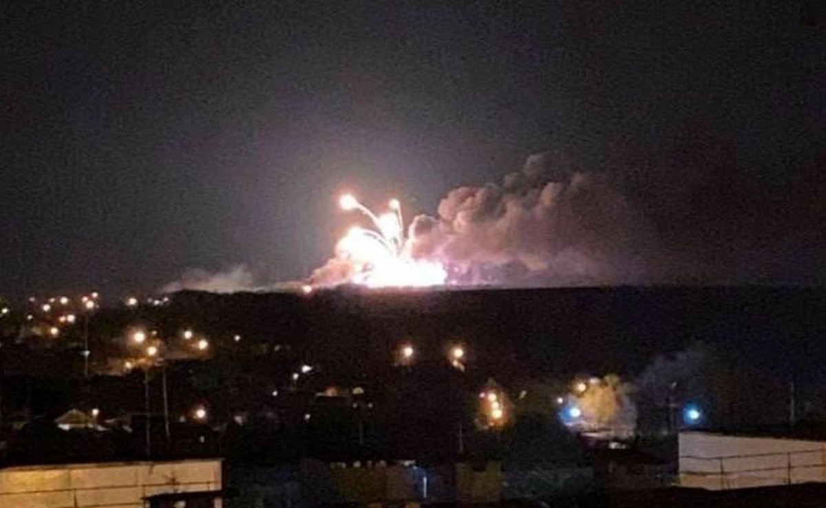 Poranne wybuchu w rejonie Biełgorodu na terenie Federacji Rosyjskiej