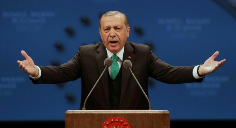 I hope that these nations, the United States and Britain, will review this and withdraw it as soon as possible, Erdogan said in a televised interview