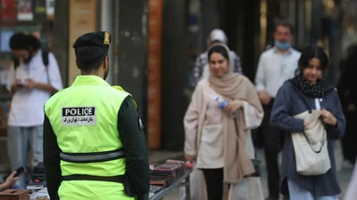 Iranian morality police crack down on women who don't wear headscarves [The Guardian]