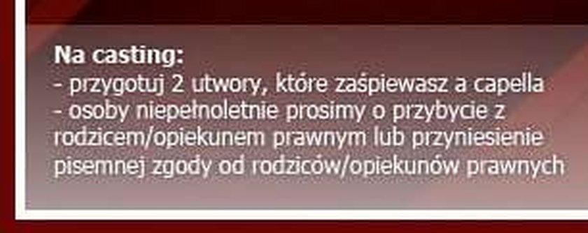 X-Factor. Młodzież będzie podrabiac podpisy rodziców?