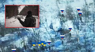 Rosyjski zwiad pojmał Ukraińców. Zostali odbici przez rój dronów