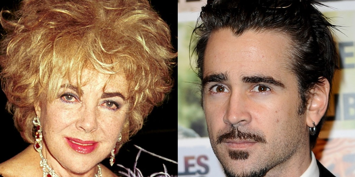 Liz Taylor i Colin Farrell.