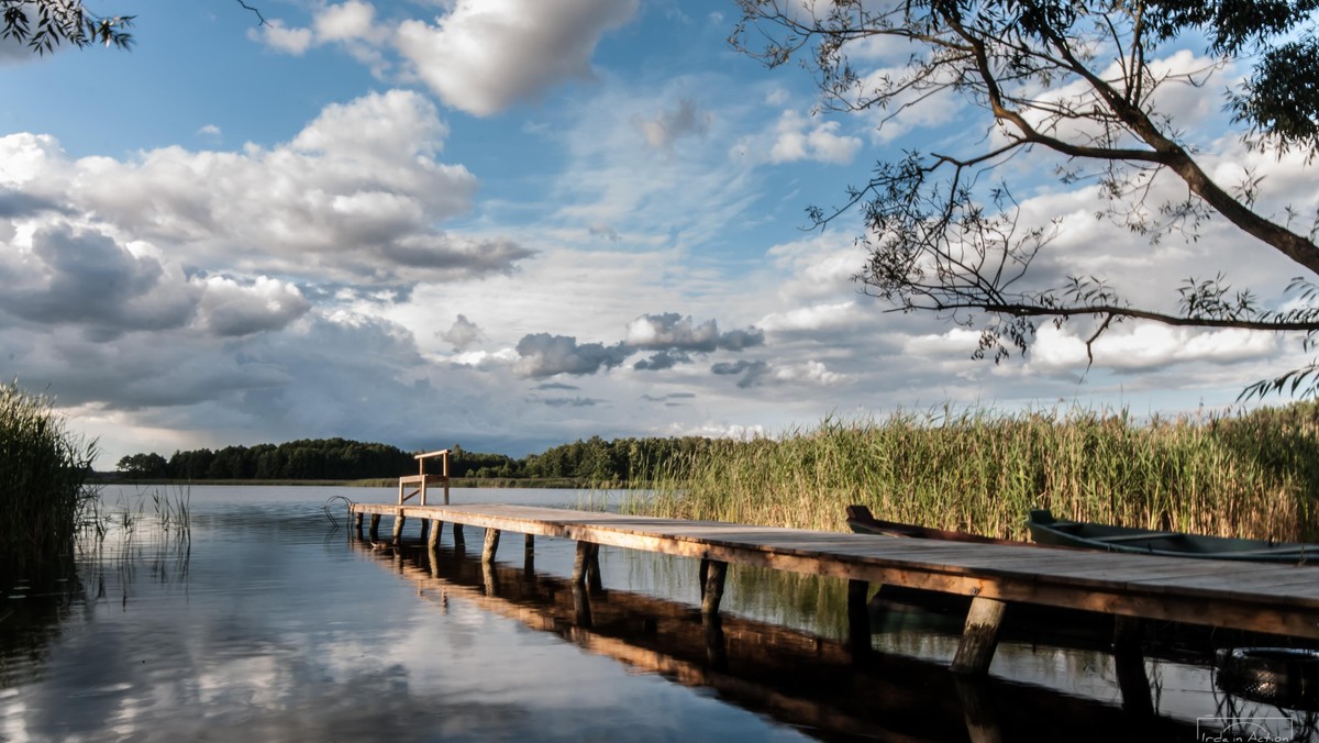 Wigry Mazury jezioro woda podróże turystyka urlop wakacje