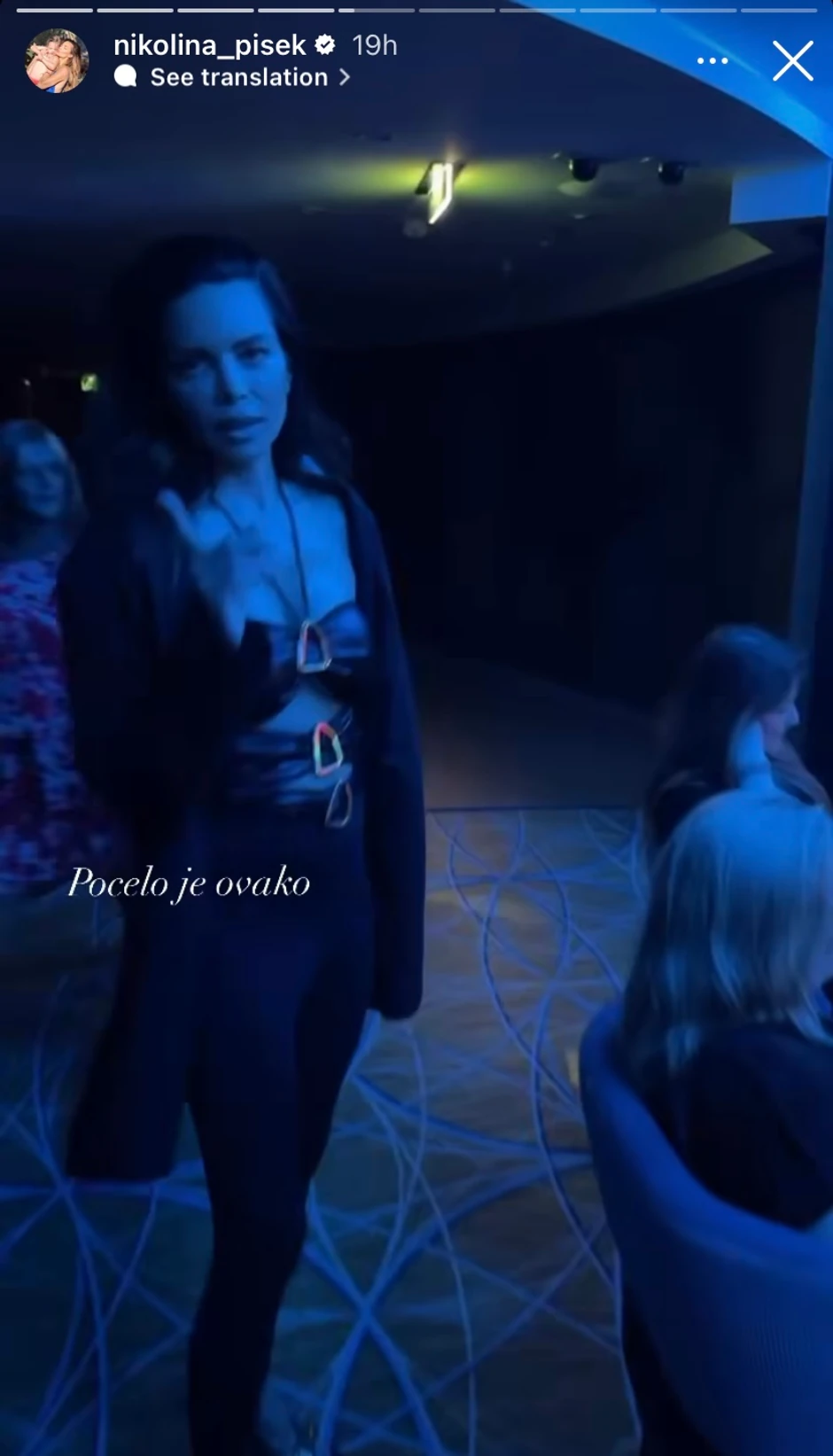 Nikolina Pišek uživa na brodu