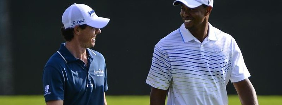 Rory McIlroy i Tiger Woods