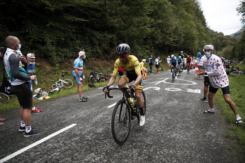 Stresujący dzień w Tour de France