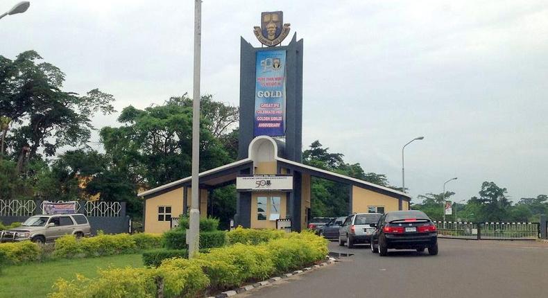 Obafemi Awolowo University Gate.