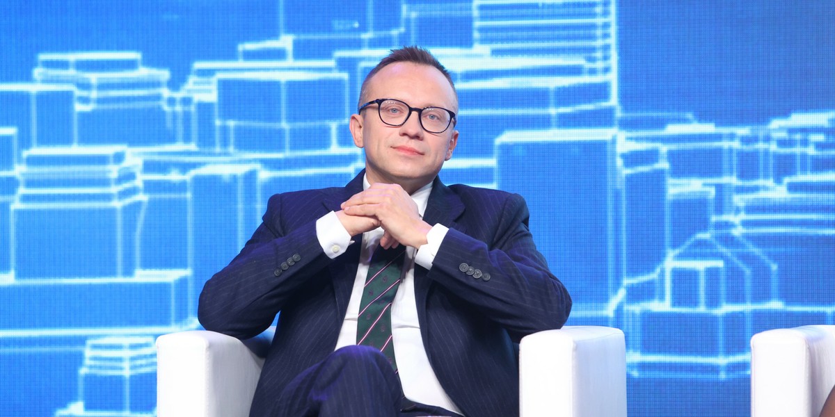 Wiceminister finansów Artur Soboń