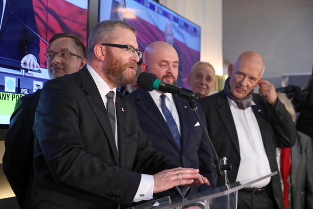 Janusz Korwin-Mikke, Grzegorz Braun, Jakub Kulesza, Bartłomiej Pejo