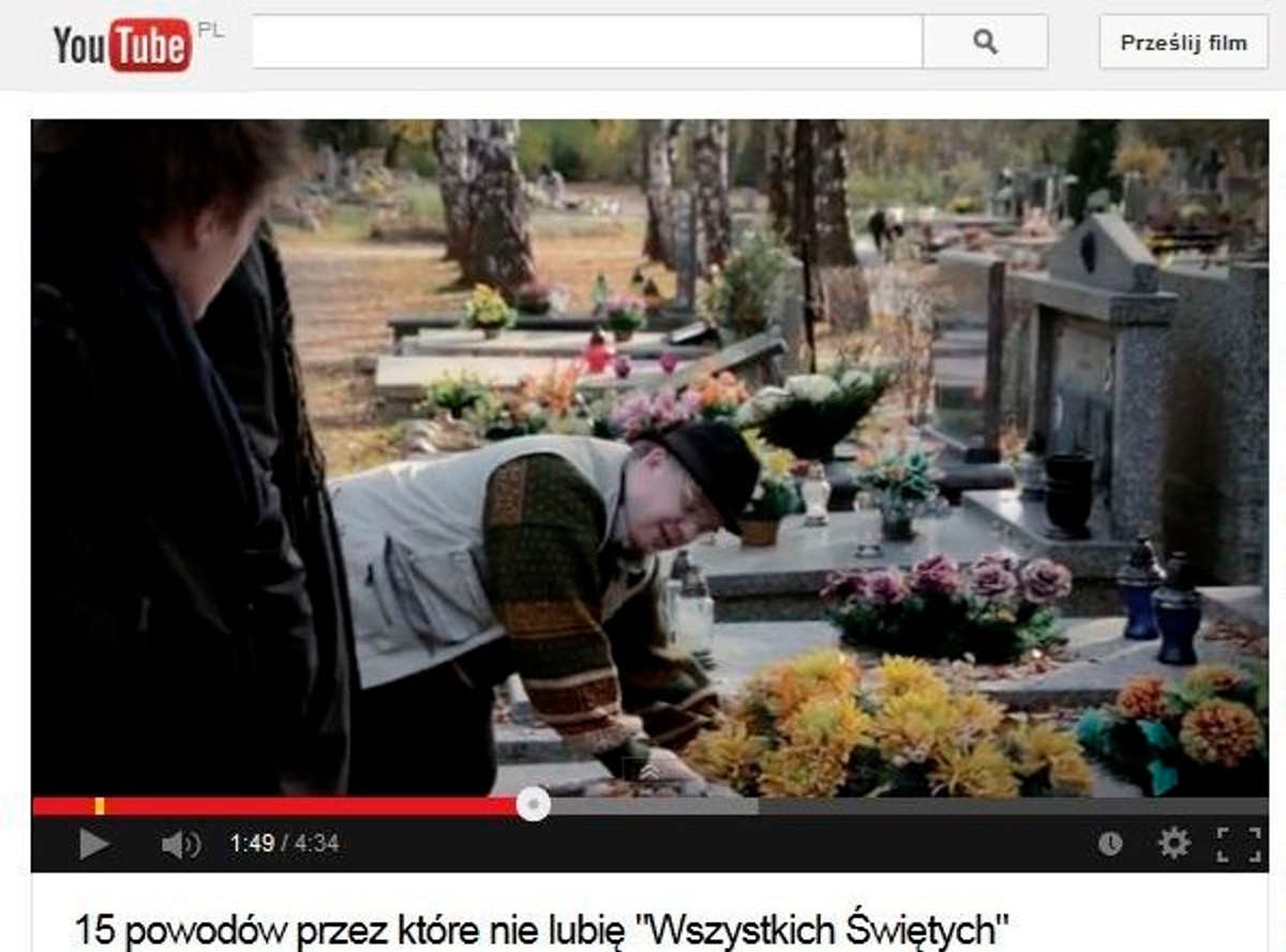 Frytki pod cmentarzem i niechciane spotkania z rodziną, czyli absurdy Wszystkich Świętych