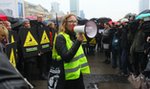 Incydent podczas czarnego protestu w Warszawie. Interweniowała policja 