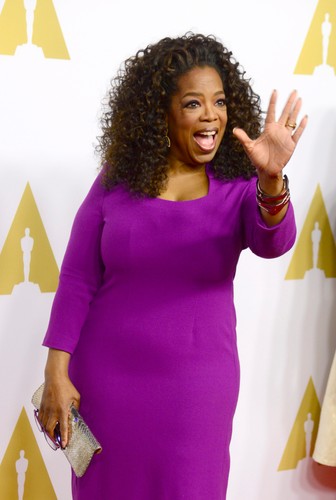 Oprah Winfrey na dorocznym sptkaniu nominowanych do Oscara