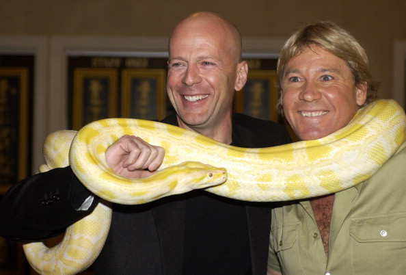 Steve Irwin i Bruce Willis