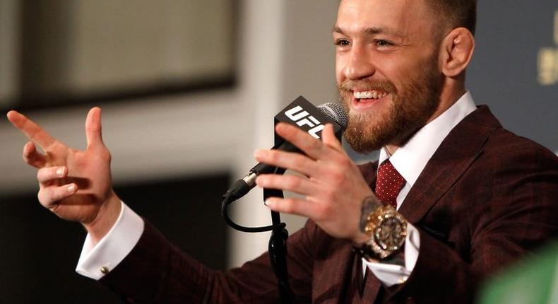 Conor McGregor looking sharp