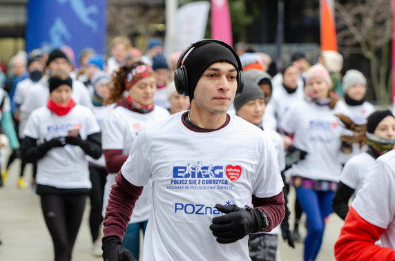 Bieg "Policz się z cukrzycą" w Poznaniu fot. Codzienny Poznań / B. Garba