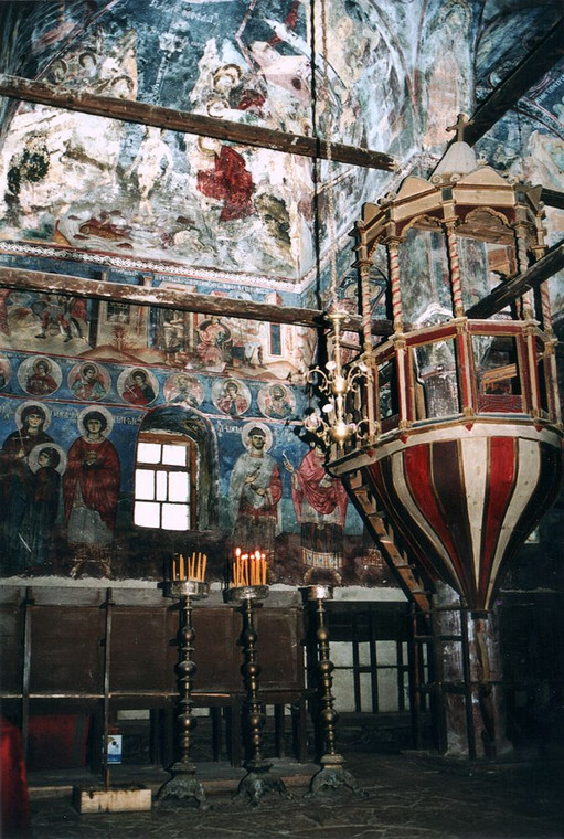 Wnętrze cerkwi św. Mikołaja