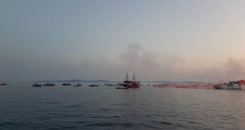 Ispraćaj Mateja Periša u Splitu