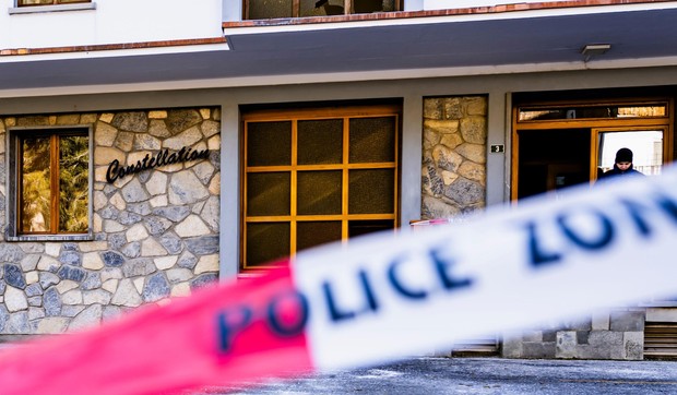 Bar u švajcarskom zimovalištu Kran-Montani u kojem je više od 40 ljudi poginulo u požaru na dočeku Nove godine | Foto: JEAN-CHRISTOPHE BOTT/EPA/Shutterstock