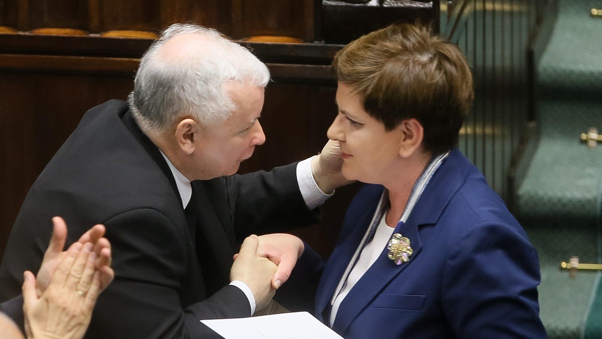 Beata Szydło, Jarosław Kaczyński