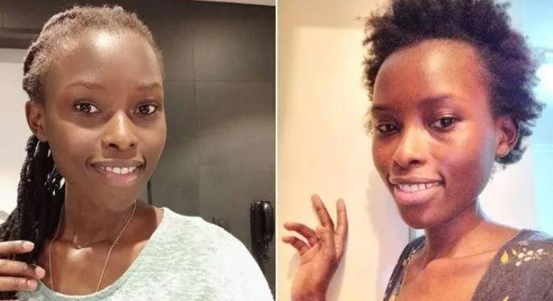 Kenyans protest the holding of Diana Chepkemoi against her will by wealthy Saudi family