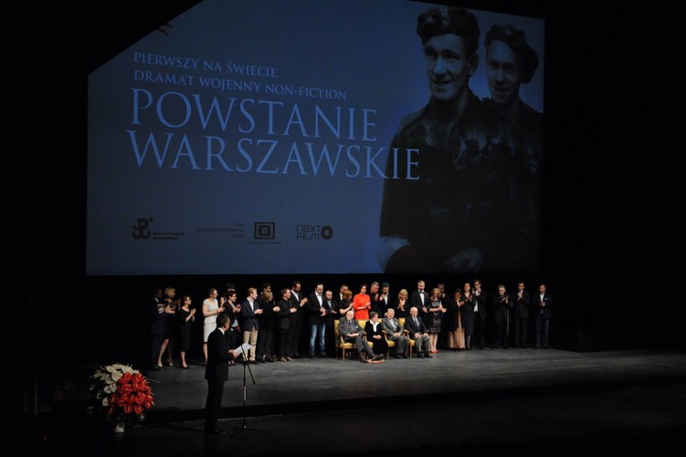 Uroczysta premiera filmu 'Powstanie Warszawskie'