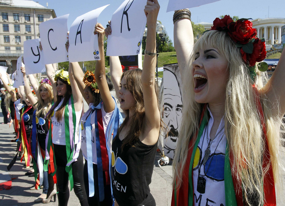 Aktywistki FEMEN