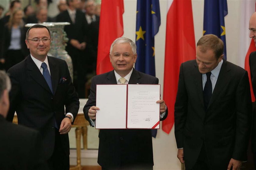 Prezydent podpisał Traktat Lizboński