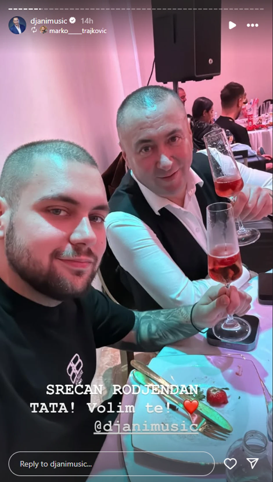 Đaniju porodica čestitala rođendan