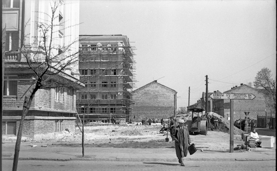 ul. Grunwaldzka. Rok 1956