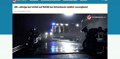 Horror na autostradzie. 28-latka zginęła w męczarniach