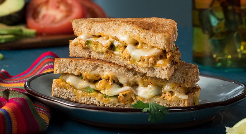 Chicken cheese sandwich