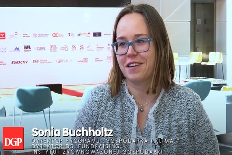 Sonia Buchholtz, Instytut Zrównoważonej Gospodarki: Sektor cleantech napędzi zieloną zmianę