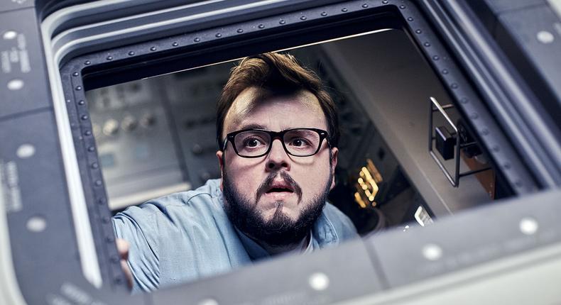 John Bradley provided comic relief 