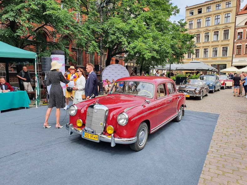 Zlot Mercedesów w Toruniu