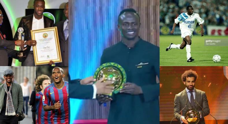 Past winners African Footballer of the Year